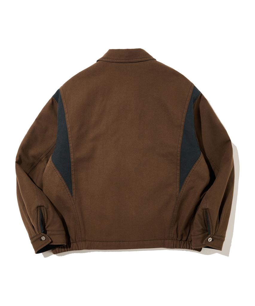 NONTYPE Canvas Coach Bomber (Brown)