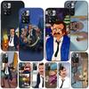 Чехол Anime Grimsburg для Xiaomi Redmi 10 10C 12C 9 Prime 9C 9A 12 10A 9T K40 Pro черный мягкий чехол для мобильного телефона из ТПУ