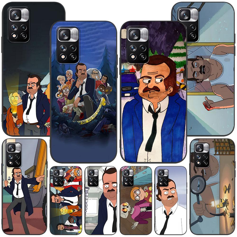 Чехол Anime Grimsburg для Xiaomi Redmi 10 10C 12C 9 Prime 9C 9A 12 10A 9T K40 Pro черный мягкий чехол для мобильного телефона из ТПУ