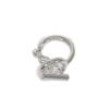 HERMES  #10.5(JP Size) 52  ring Silver925 Women