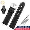 Ремешок для часов 20 22 мм Для Tag Heuer Racing F1 Car Calila seiko mido Citizen Нейлон коровья кожа Нижняя часть Быстросъемный Ремешок для часов браслет