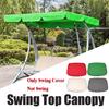 Outdoor Garden Patio Swing Canopy Seat Top Waterproof Sunshade Cover Replacement(chair Not Include)