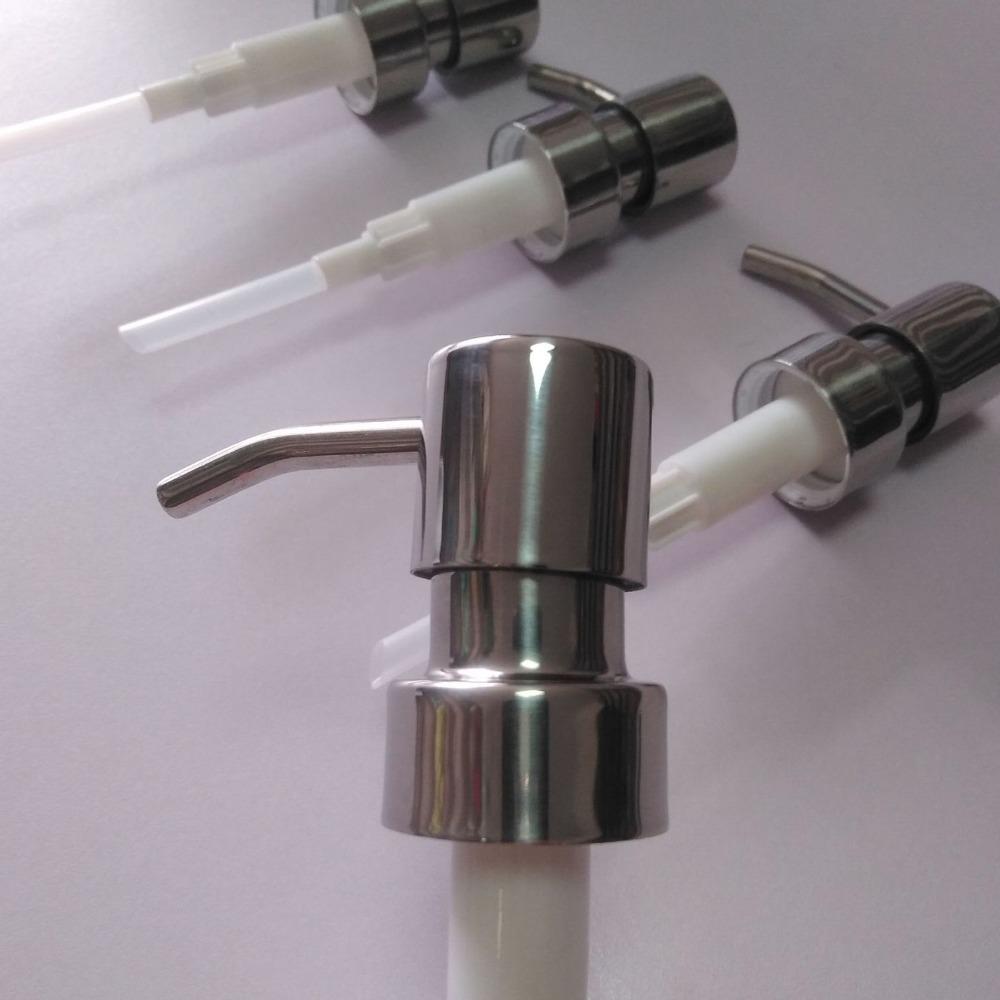 Rust Proof Soap Dispenser Pump Head 304 Stainless Steel Pump Head Liquid Dispenser Pump Hotel