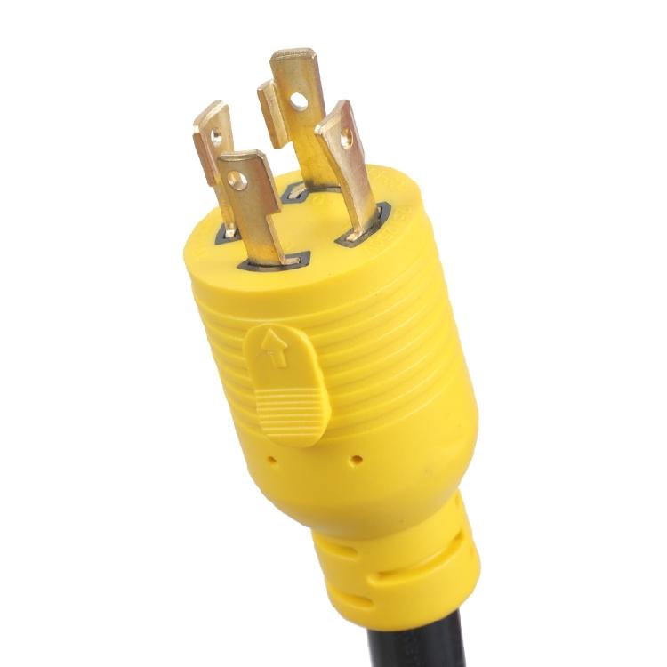 Прочный кабель-адаптер для генератора Nema L14-30P на 6-50R, адаптер для сварочного аппарата, 4-контактный на 3-контактный, 125/250 В