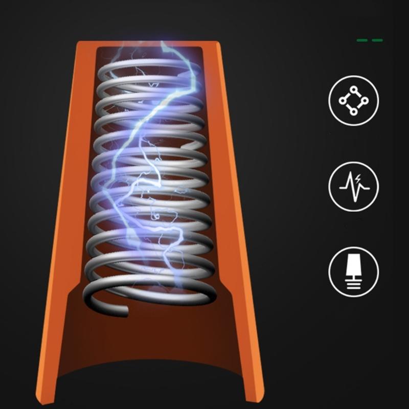 Соединители для проводов с стальной пружиной для стабильного соединения 300 шт. Легко закручивающиеся ребристые колпачки для электрического соединения проводов