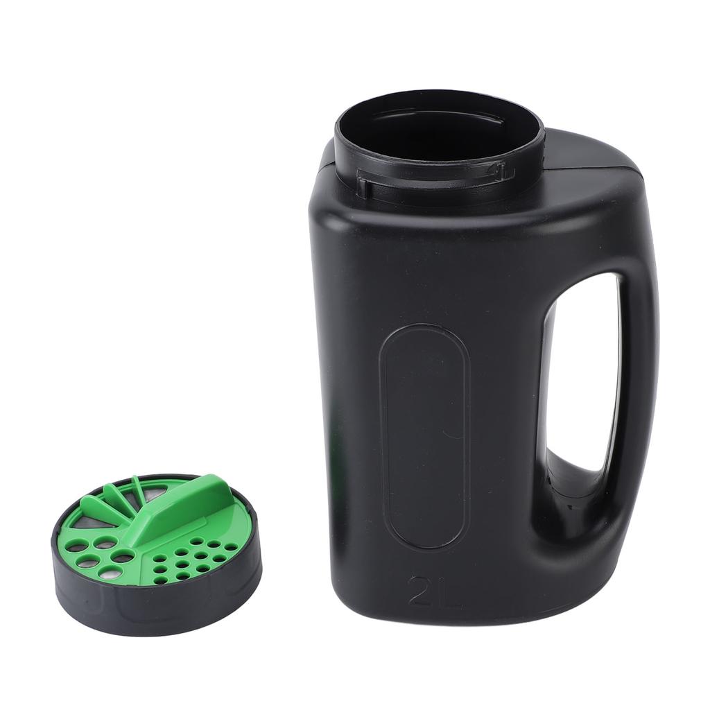 Hand Held Spreader 2L ABS PP Labor Saving Evenly Spread Fertilizer Shaker for Gardening Agriculture