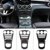 1 Set Car Interior Center Console Gear Shift Panel Cover Trim For Mercedes Benz C GLC Class W205 X253 Car