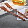 Fork Decorative Eco-friendly Reusable Great Textured Japanese Style Cutlery Fork for Home