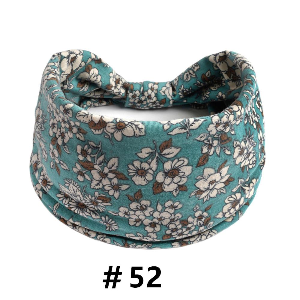 Повязки на голову в стиле бохо для женщин, хлопковые, большие, широкие, эластичные, нескользящие, для тренировок, повязки для йоги, бега, тюрбаны, банданы, аксессуары для волос