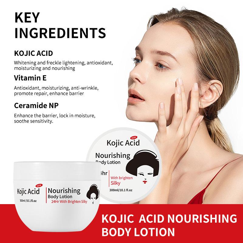 Третиноин Лосьон для тела Увлажняющий для удаления сухой кожи Лосьон для тела Большая белая банка Увлажняющее средство Осень и Зима