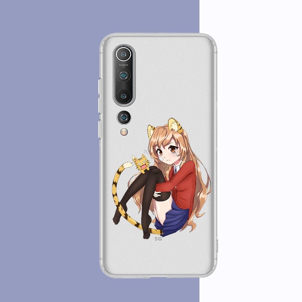 Чехол для телефона Toradora Taiga Aisaka аниме Для Samsung S 20 21 22 23 для Redmi Note7 8 9 10 для Huawei P20 30 40 Прозрачный чехол