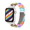 Resin Rainbow Transparent For Apple Watch Band 44mm 45mm 38 40mm 42 41mm 49mm 44 45 Strap Bracele iWatch Series 8 7 6 SE 5 4 3 2 Band