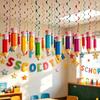 18/48Pcs Pencils Crayon Hanging Decorations Crayon Theme Back To School Ornaments  Back to School