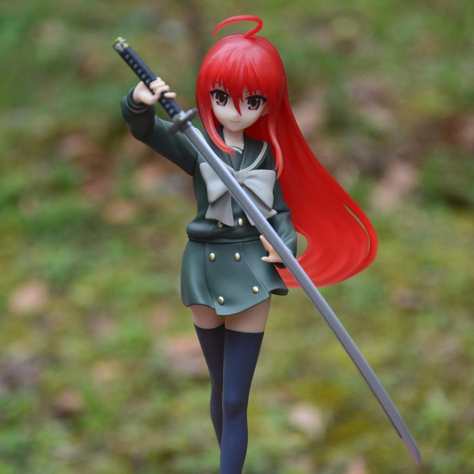 Оригинальные фигурки действий Shana из Shakugan no Shana, Шана, Накажи преступление, ПВХ, Коллекционная модель, Украшение, Аниме, Мультфильм, Модель, Подарок