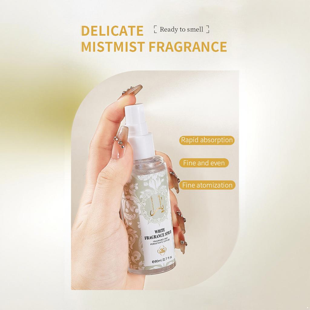 Alcohol Free Fragrance Spray Arab Style Perfume for Women and Men Long Lasting Scent for Dating Work Party and Holiday Vacation Gift