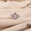 Morganite Gemstone 925 Sterling Silver Jewelry Handmade Ring For Birthday Gift PR-1-5