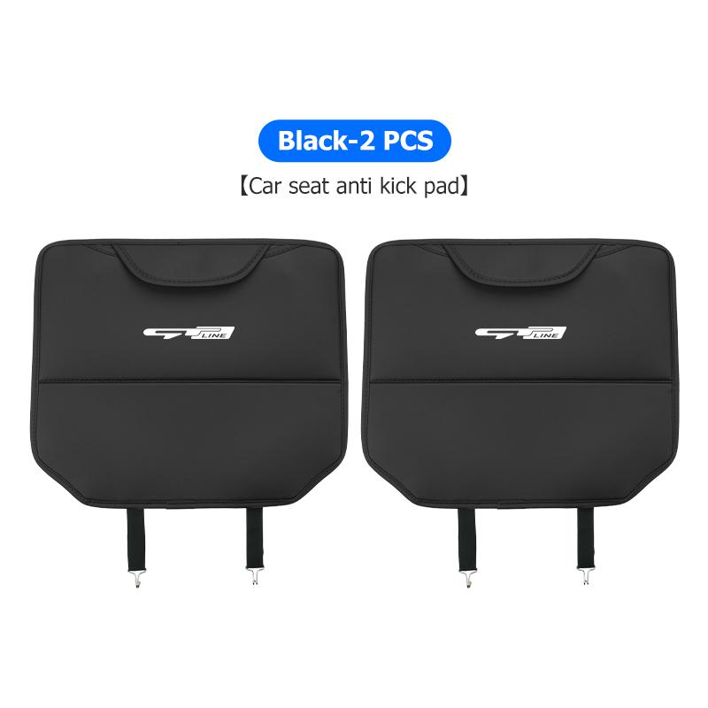 cnwhjg1 Car Seat Back Storage Rear Anti-Wear Backrest Anti-kick Pad For KIA Proceed Sorento Cerato Optima Sportage Ceed Niro Soul