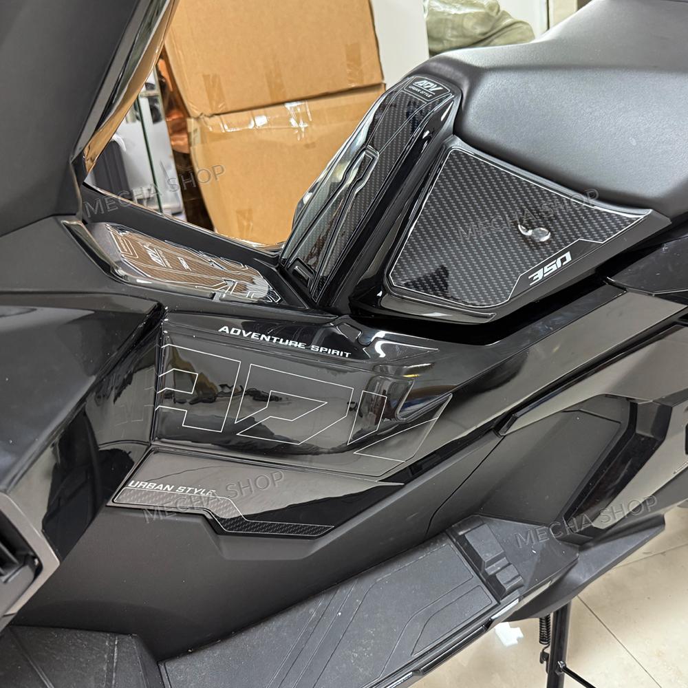 ADV350 2025 Accessories Tank Pad Motorcycle 3D Resin Epoxy Sticker Decal Kit For ADV 350 2022 2023 2024
