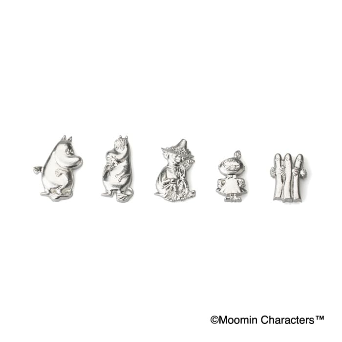 Moomin Series Chopstick Rest Moomin and Friends 5 Types Tin [Nousaku] - 100%