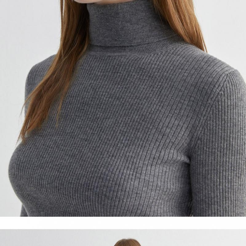 She S miSS Тонкая ребристая водолазка трикотажная SSkpoo42770 Mg