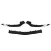 3pcs Gloss Black Front Bumper Lower Trim Replacement for Mercedes?Benz E?Class C207 Coupe AMG Line