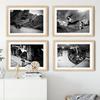 Плакаты о скейтбординге, экстремальных видах спорта, черно-белые фото, холст, картина, настенные художественные фотографии, декор комнаты, скейтборд, подарок для любовника