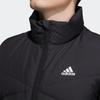 adidas Мужской жилет Zjy Gfx Dw V с воротником-молнией и однотонным пухом, черный H20779