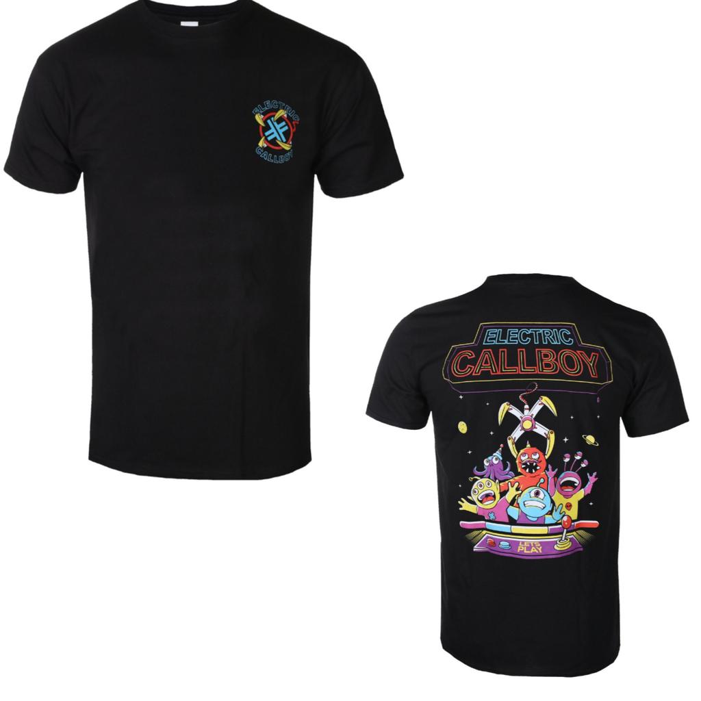 Pop Electric Callboy Band Graphic Cotton Tshirt Unisex Summer Short Sleeve Fashion Brand Tee Luxury Casual Vintage Retro Top