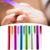 Glass Nail File with Case Polished Manicure Device Tools Professional Salon Buffing Sanding Crystal Nail File Nail Art Tools