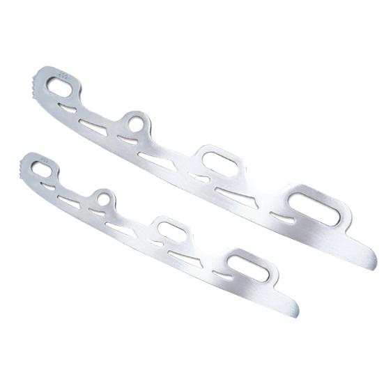 1 пара лезвий для коньков, прочные, противоскользящие, из нержавеющей стали, неломающиеся, сменные лезвия для коньков