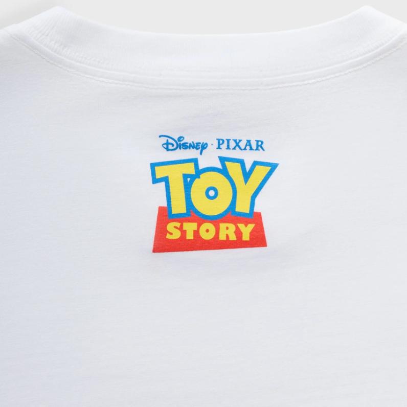 Kith X Disney For Pixar Just Us Летающая Винтажная Футболка Белый Мужские Топы KHM034359-101