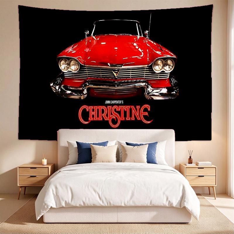 Christine (1) Custom Name Tapestry Wall Hanging Tapestry Wall Art Decor for Bedroom Living Room