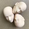 MENGF YUNYI 1/6 Мужская кукла Лысые головы с небольшими дефектами для DIY Рисования Практики макияжа Белый Розовый Бежевый Части куклы солдата