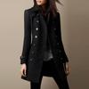 Новое модное осенне-зимнее шерстяное женское пальто EBay Nizi Coat Wish