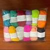 12Pcs Acrylic Yarn Balls Fluffy Soft Knitting Crochet Thread Kit for DIY Handmade Parent-Child Interactive Craft Activities