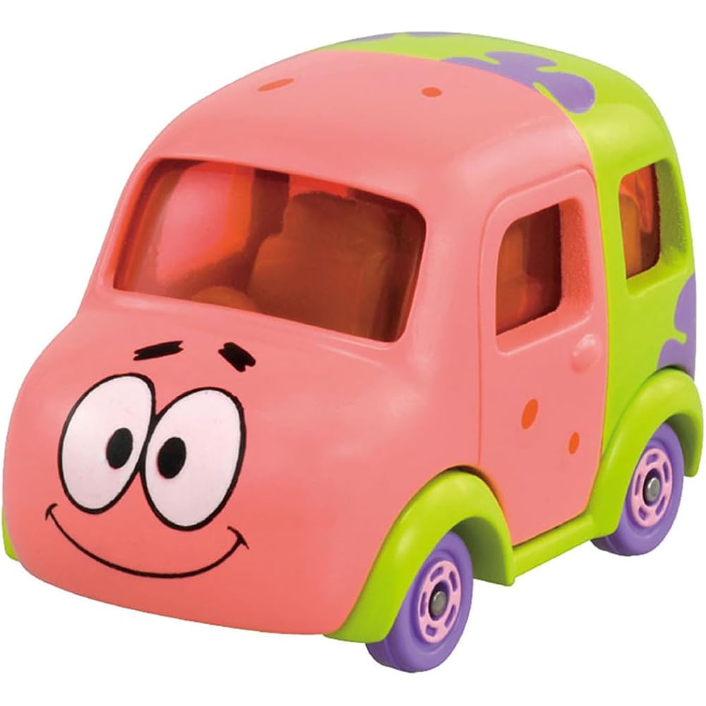 Takara Tomy Tomica Dream Tomica SpongeBob Patrick Mini Car Toy for Ages 3 and Up