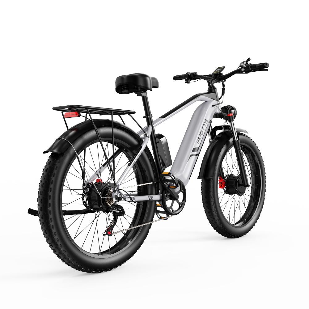 DUOTTS F26 1500W Dual Motor Electric Bike | 48V 20Ah Samsung Battery | 120km Range | Hydraulic Brakes | 26" Fat Tires"