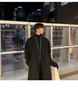 Men's High-End Cashmere Wool Coat - Mid-Length, Over-Knee, Double-Layer Windbreaker, Korean Style Winter Trend