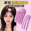 Wind Plastic Comb High Cranial Top Artifact Hair Fluffer Hair Root Styling Clip Lazy Hair Styling Comb 3 Teeth 6 Teeth Hairpin