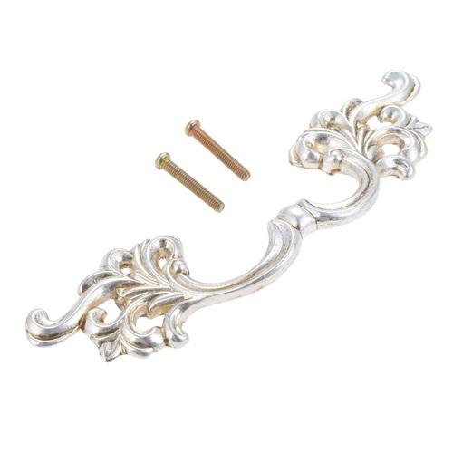DRELD 85mm Antique Furniture Handle Kitchen Cabinets Door Pull Drawer Wardrobe Cupboard Dresser Handle Pull Knobs Silver/Bronze