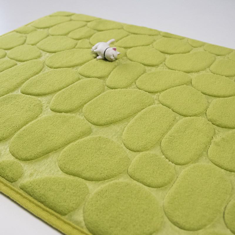 Premium Coral Fleece Memory Foam Bathroom Floor Mats