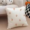 Pastoral simple Handdrawn watermelon Cushion Cover Throw Pillow Cover Hidden Button Durable Polyester Chair Cushion