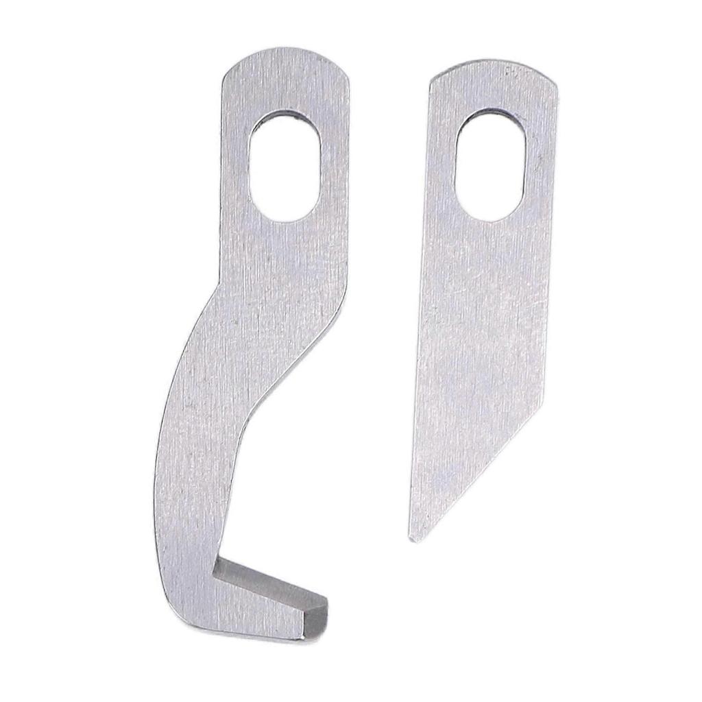 Sewing Machine Upper Lower Blades Set Carbon Steel Sewing Upper Lower Blades for Serger S0230 S14 78 less