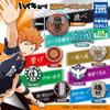 Японское издание Haikyuu Гашапон Игрушки Значок с эмблемой университета Аниме Милая фигурка Модель Украшения Игрушки