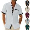 Летние мужские рубашки с коротким рукавом — повседневные, свободные, удобные и модные. Мужская рубашка поло с коротким рукавом