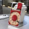 Ретро Телефонный Рисунок Чехол для Телефона Для iPhone 17 Air 16 14 15 Pro Plus 13 12 11 Pro Max Ударопрочный Силиконовый Мягкий Чехол Fundas