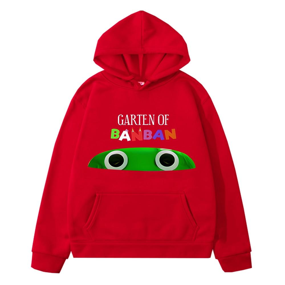Толстовки Garten of Banban, флисовая толстовка, повседневная толстовка с капюшоном в стиле аниме y2k sudadera, одежда для мальчиков и девочек, осенняя толстовка, детская одежда