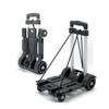 Portable Folding Push Truck Trolley Luggage Flatbed Cart Car Travel Portable Luggage Trolley