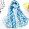 Silk Scarf Satin Hair For Women Fashion Print Head Scarfs Female Headband Neck Scarves For Ladies Spring