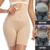 High Waist Tummy Pants Women's Postpartum Waist Corset Hip Tight Pants Buckle Adjustment Seamless Boxer Plus Size Body Shaping Pants